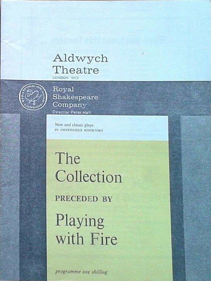 The Collection (Stage Premiere: Aldwych Theatre)