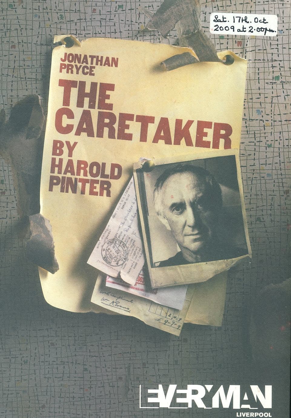 The Caretaker (Liverpool Everyman - Bath - London)